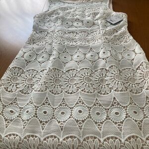 Liz Claiborne White Lace Dress